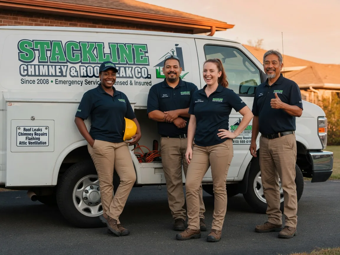 Chimney flashing repair company in Hartford, KS